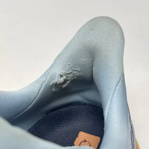 Hoka One One Clifton 8 Womens 7 Blue Mesh Running Walking Shoes Sneakers - Picture 9 of 16